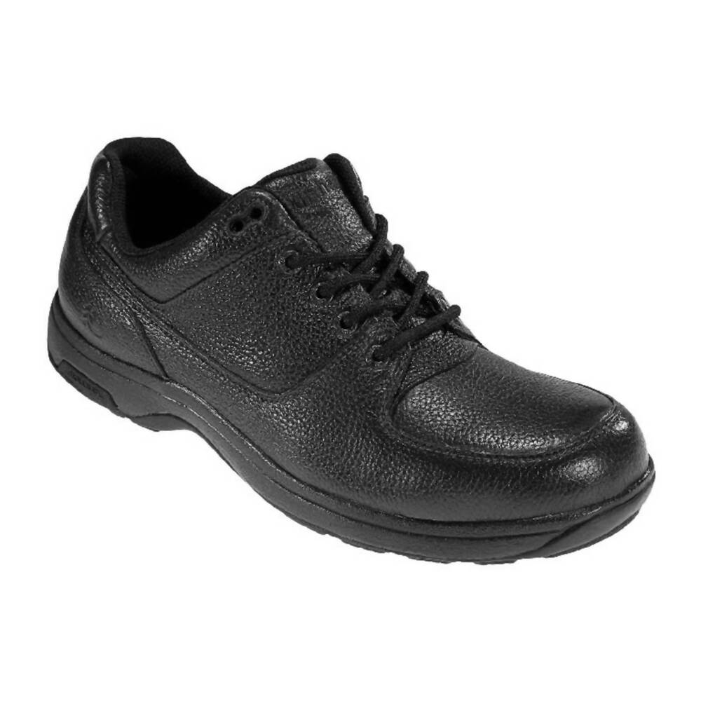 NEW ROCKPORT men's windsor oxford in black leather